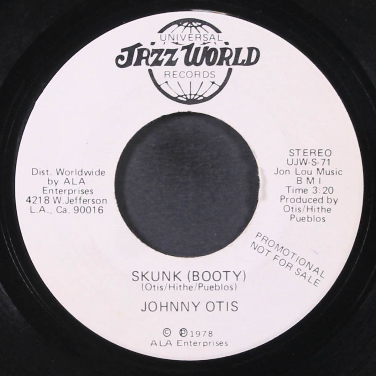 skunk (booty / don't it make you feel good) by JOHNNY OTIS
