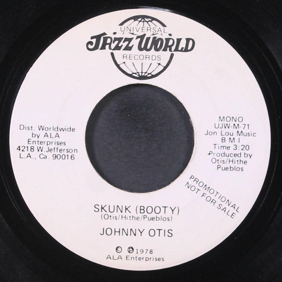 skunk (booty / don't it make you feel good) by JOHNNY OTIS