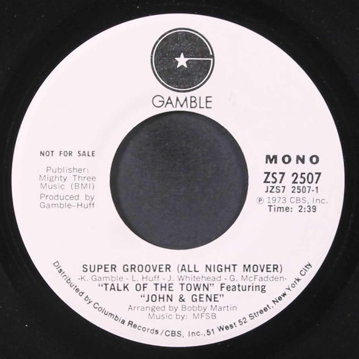 super groover / mono by TALK OF THE TOWN