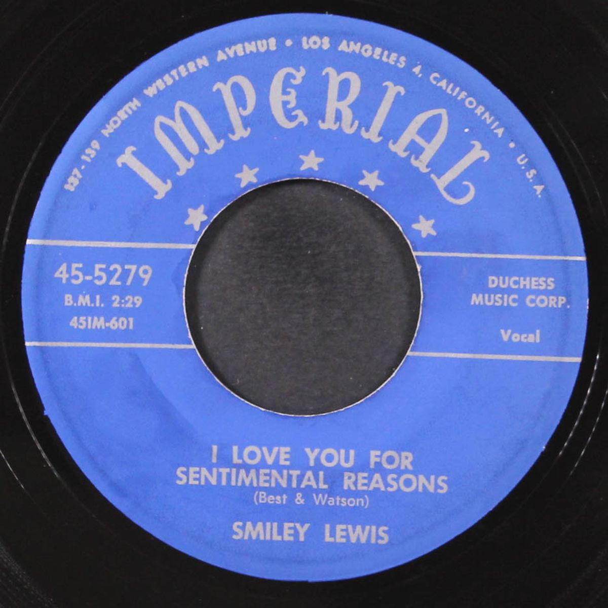the rocks / i love you for sentimental reasons by SMILEY LEWIS