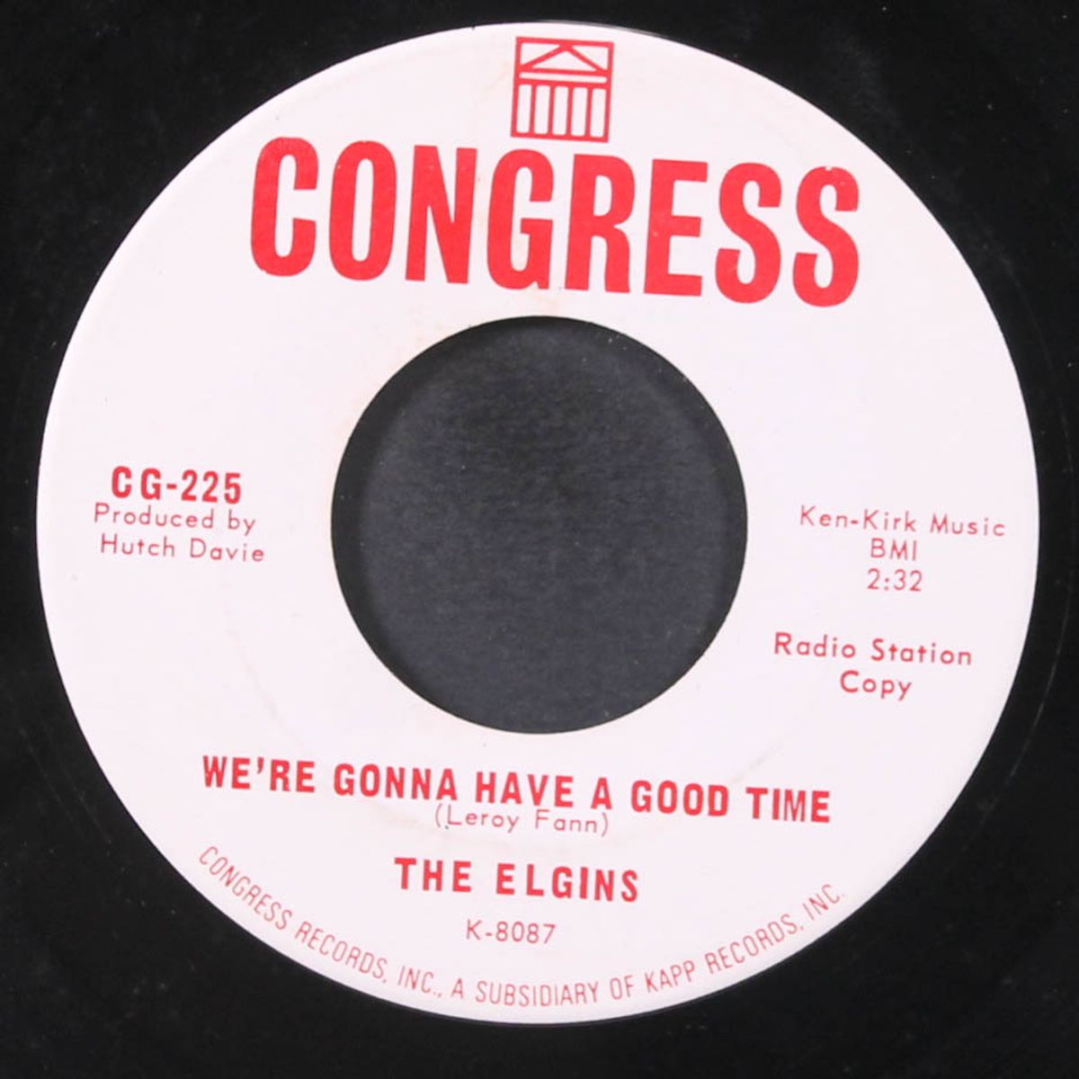 we're gonna have a good time / here in your arms by ELGINS