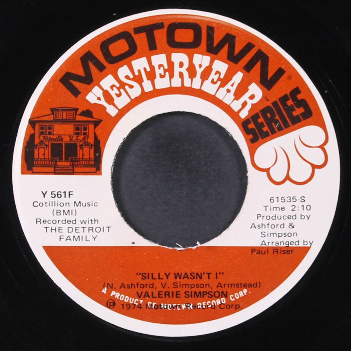 can't it wait until tomorrow / silly wasn't i by VALERIE SIMPSON