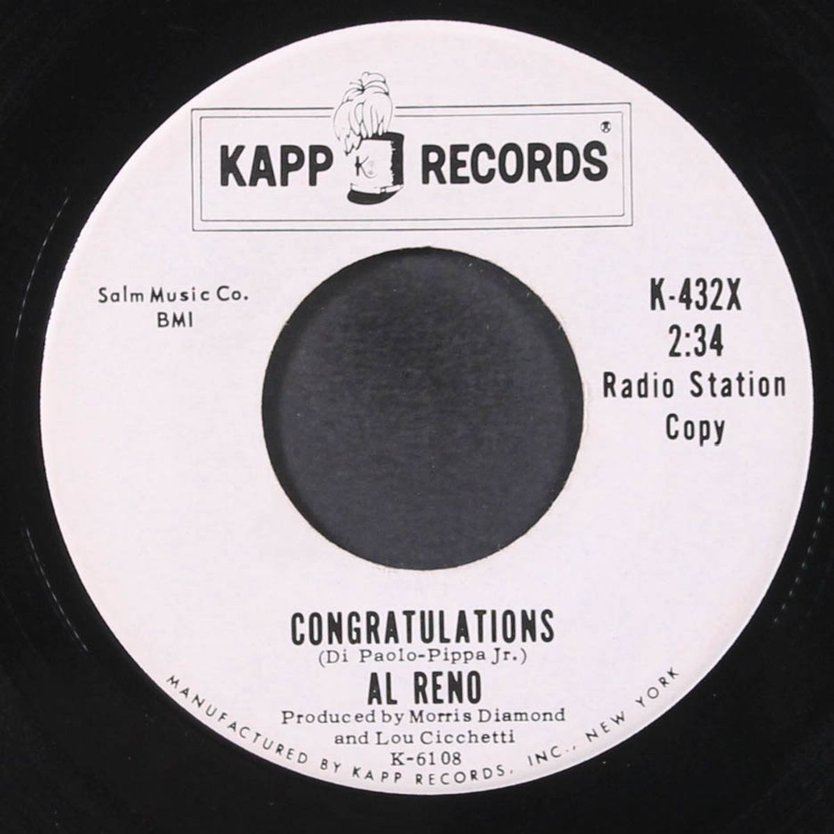 cheryl / congratulations by AL RENO
