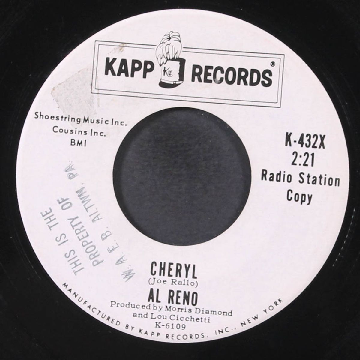cheryl / congratulations by AL RENO