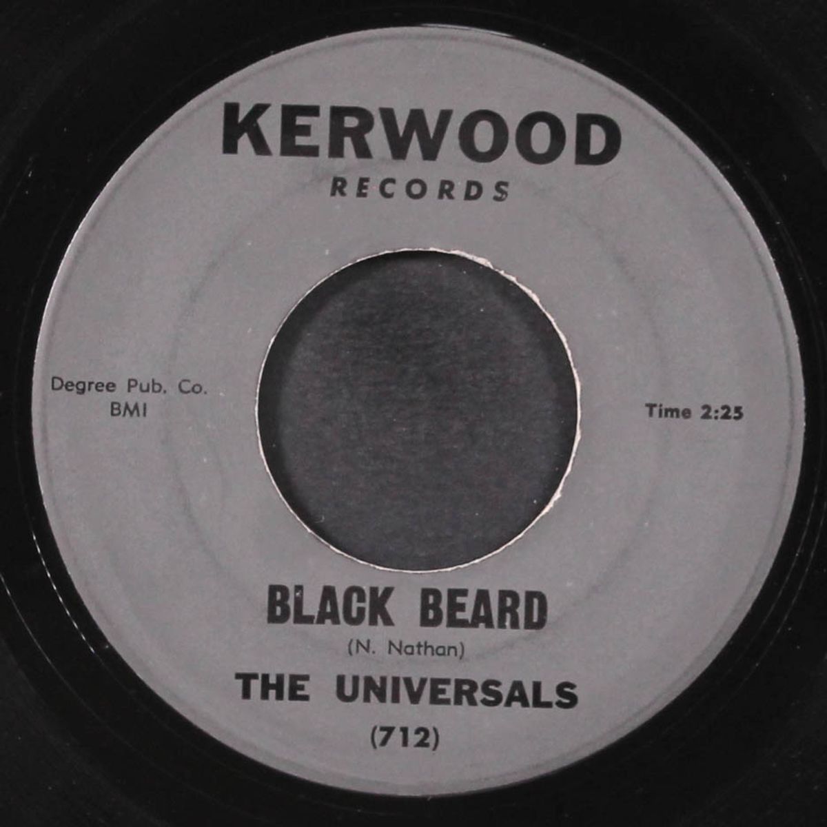 never was a girl / black beard by UNIVERSALS
