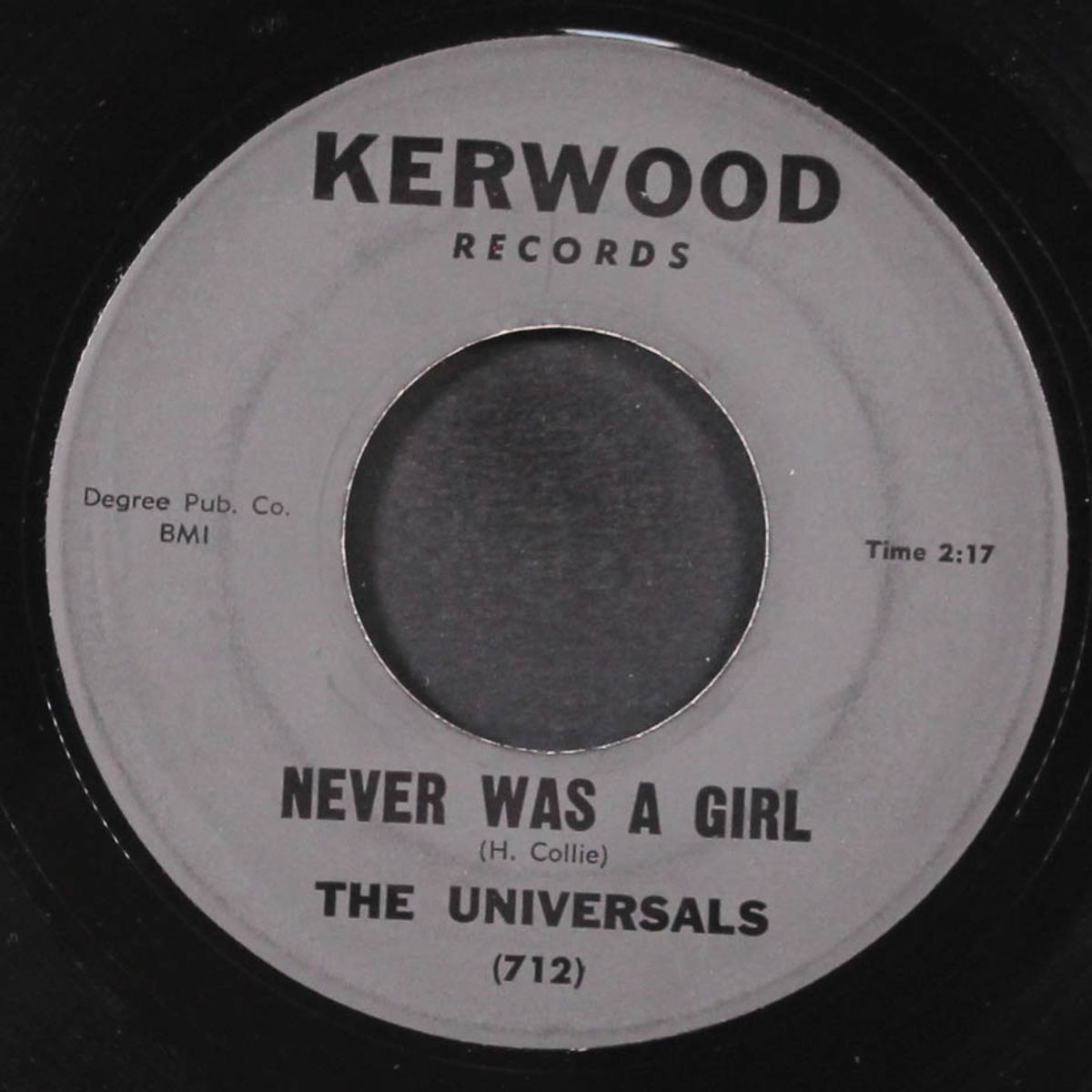 never was a girl / black beard by UNIVERSALS
