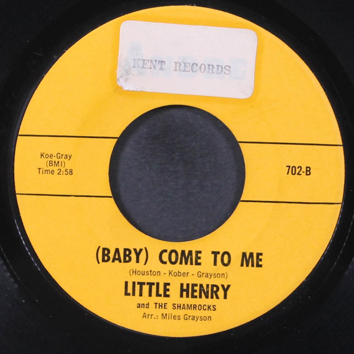 the ta ta ta song / baby come to me by LITTLE HENRY & SHAMROCKS