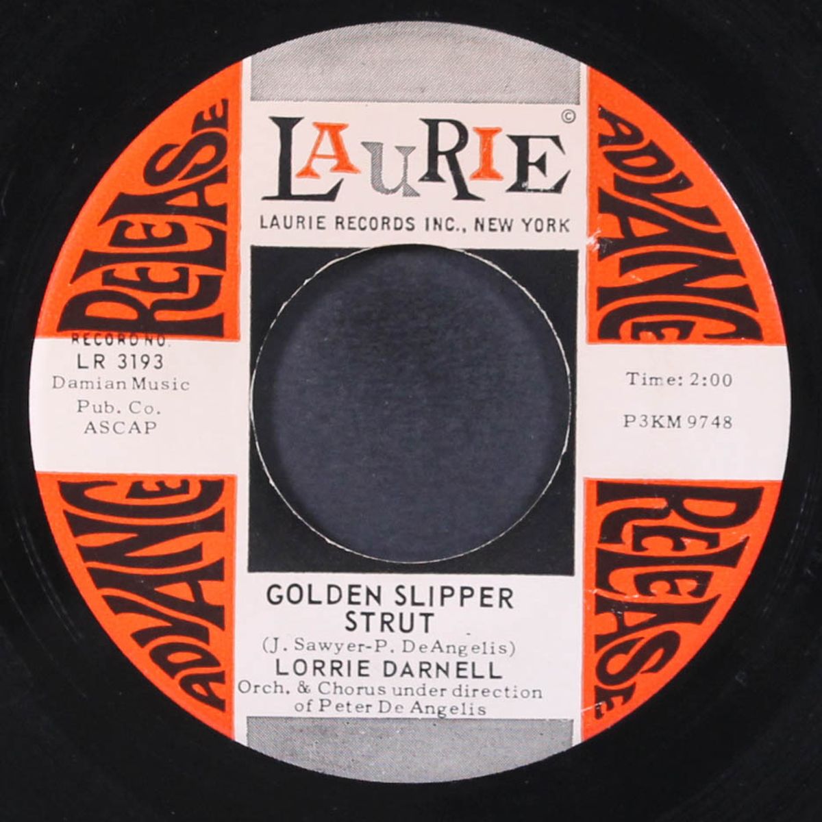 nothing went right / golden slipper strut by LORRIE DARNELL