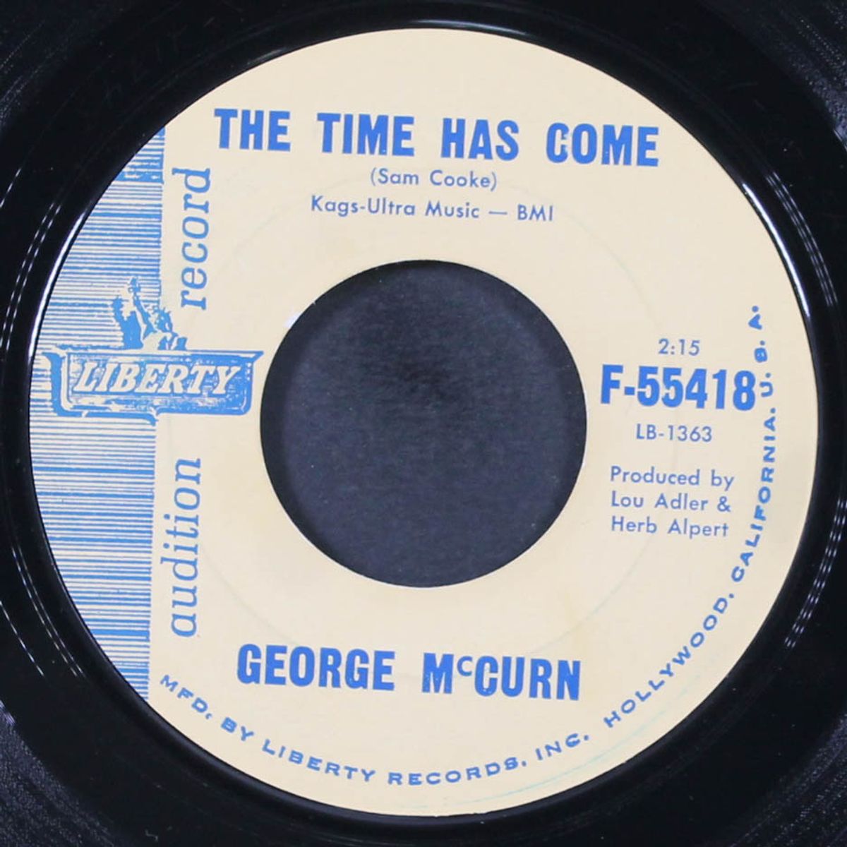 the time has come / your daugther's hand by GEORGE MCCURN