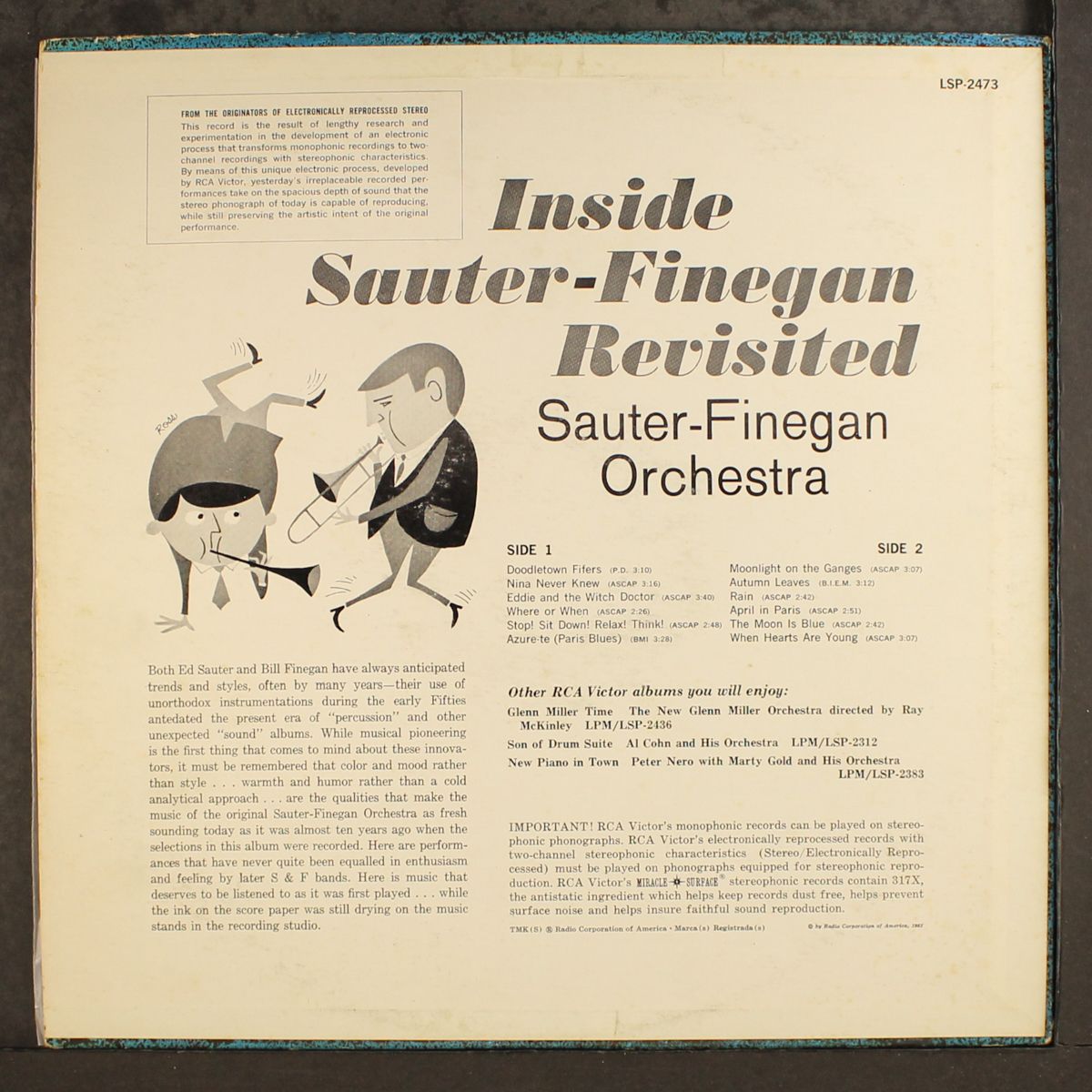 inside revisited by SAUTER-FINEGAN ORCH