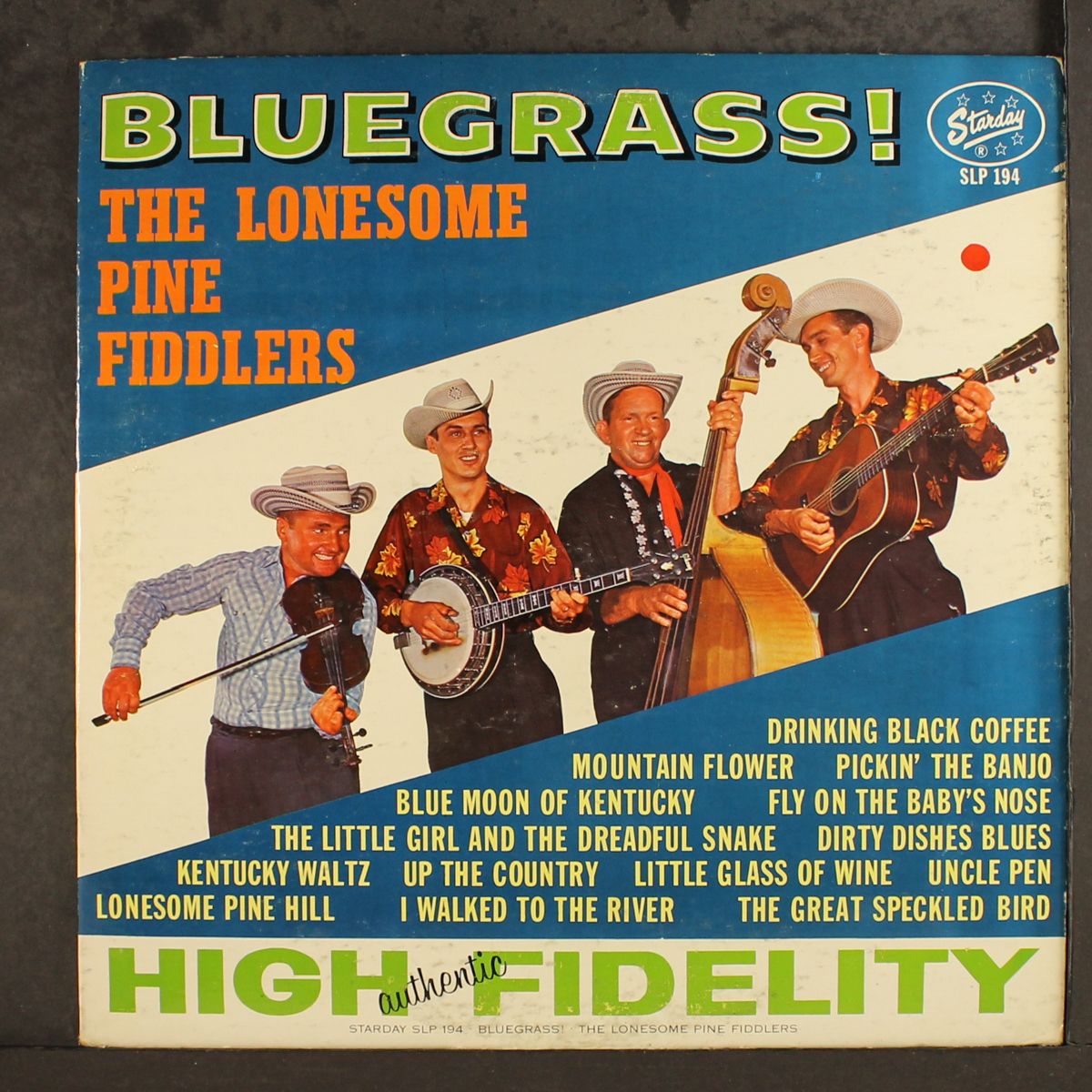 bluegrass! by LONESOME PINE FIDDLERS