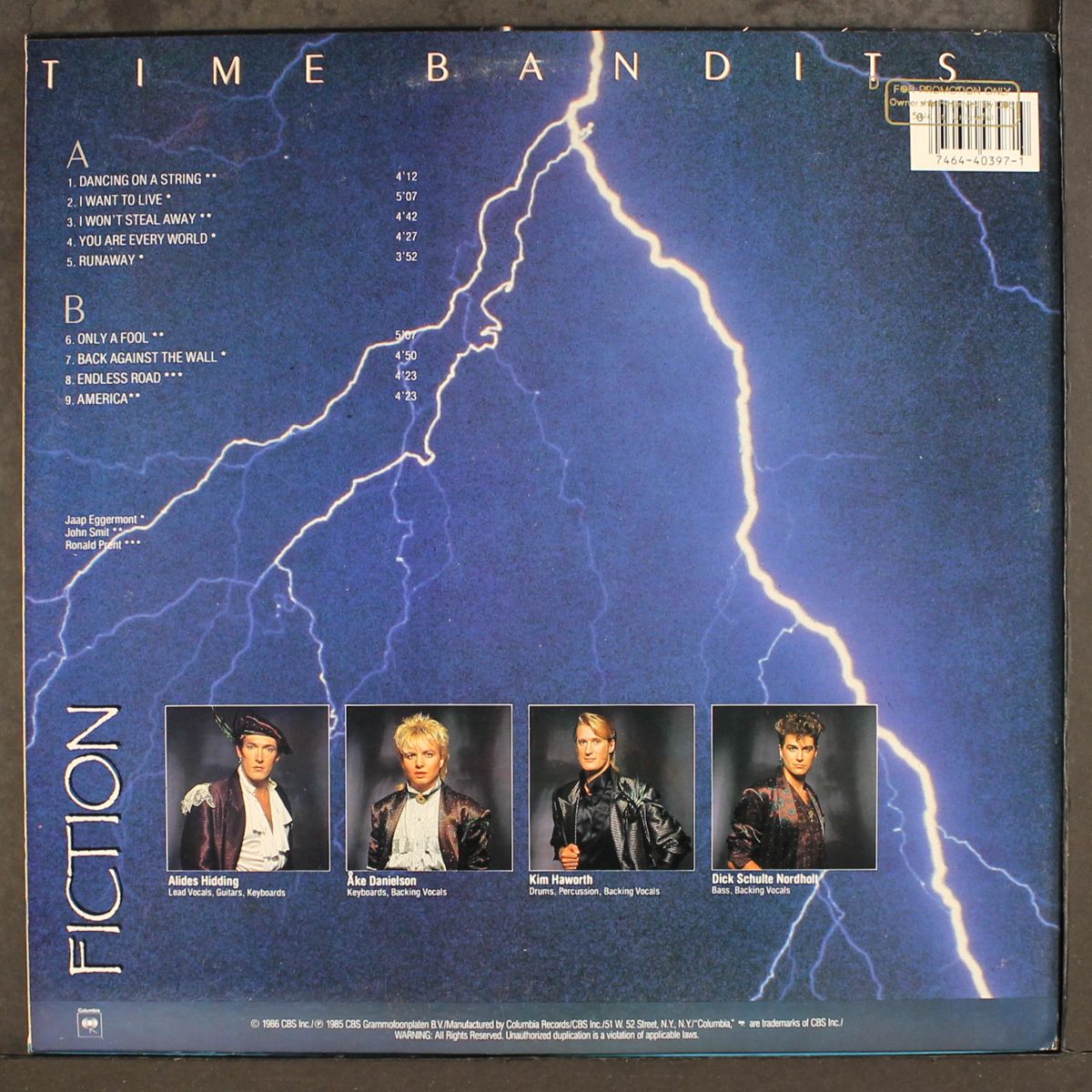 fiction by TIME BANDITS
