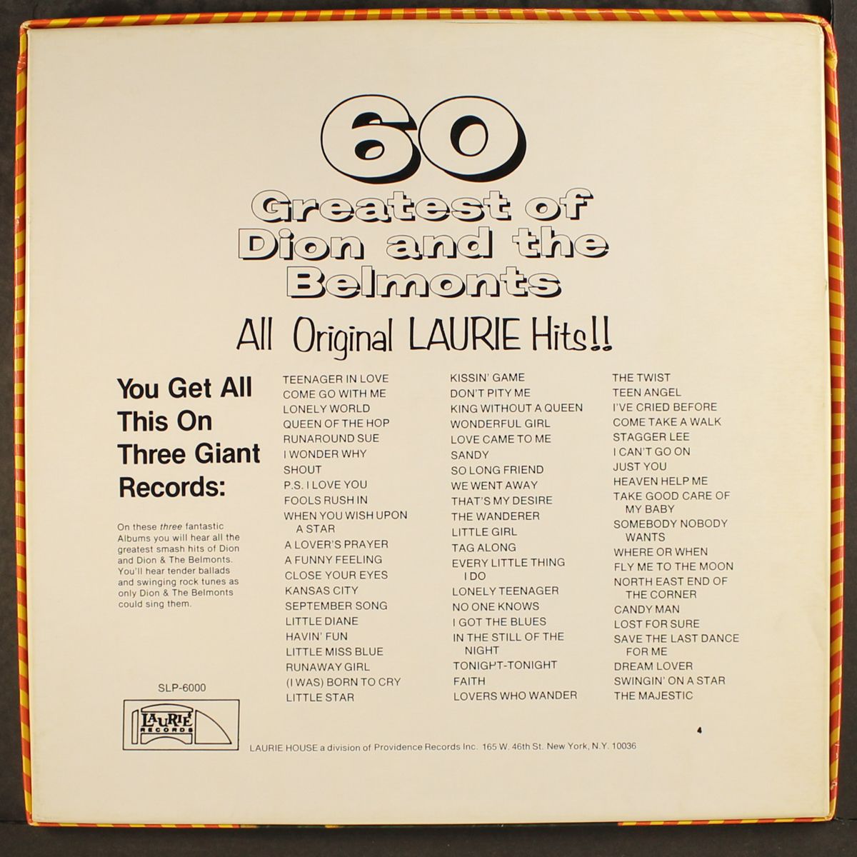 60 greatest of by DION & BELMONTS