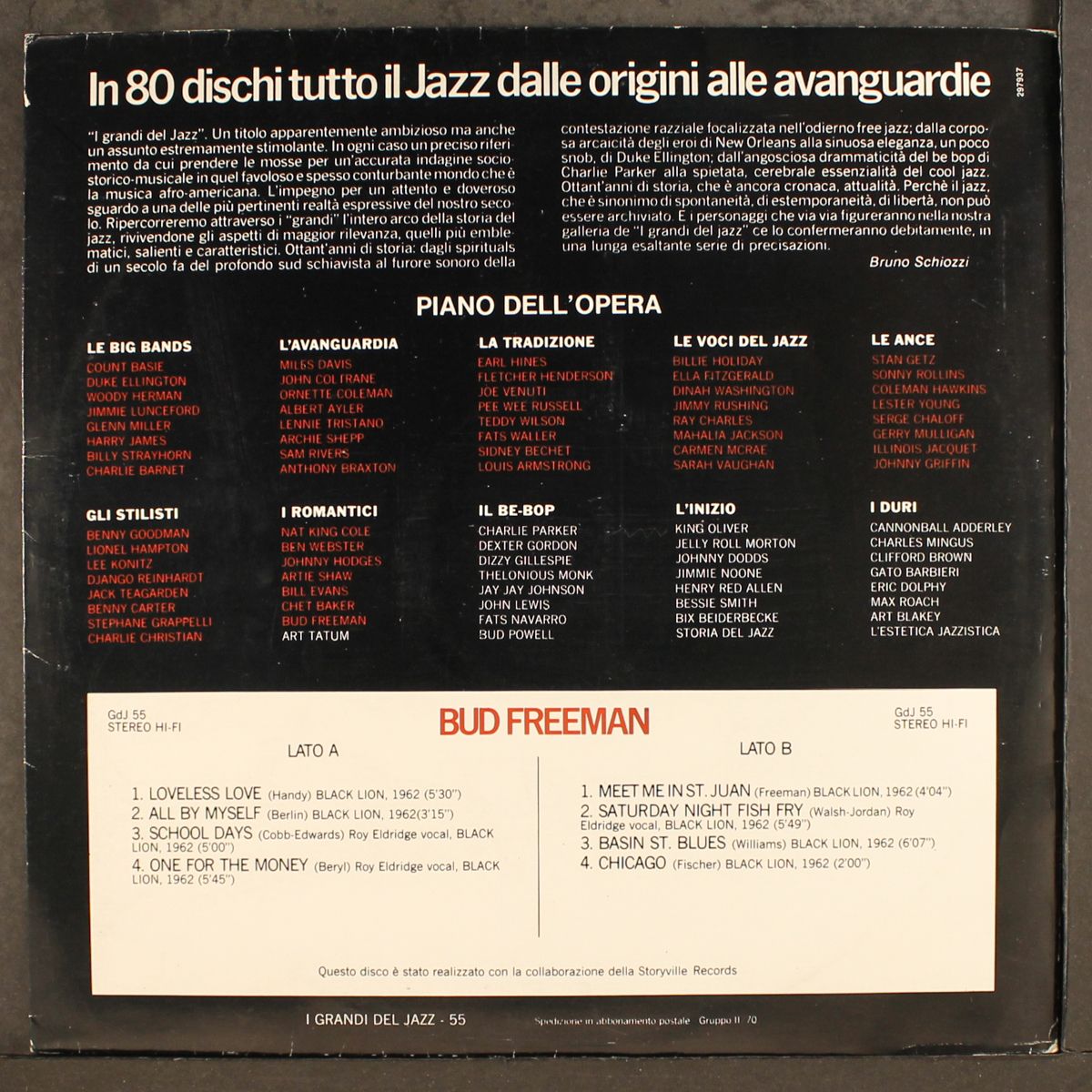 i grandi del jazz by BUD FREEMAN