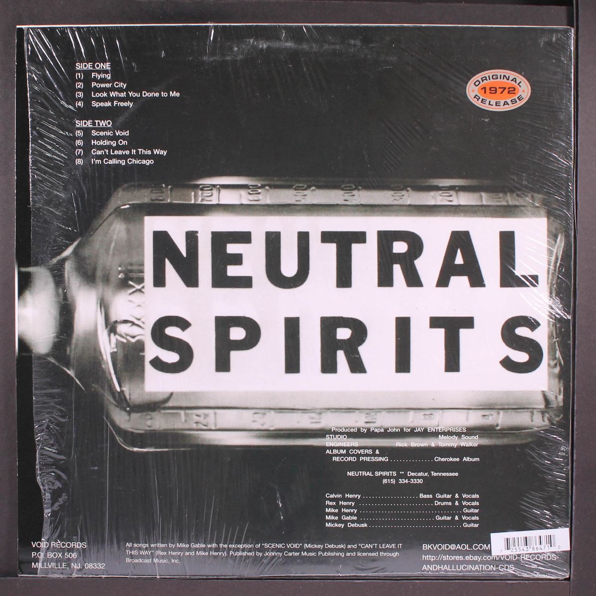 neutral spirits by NEUTRAL SPIRITS
