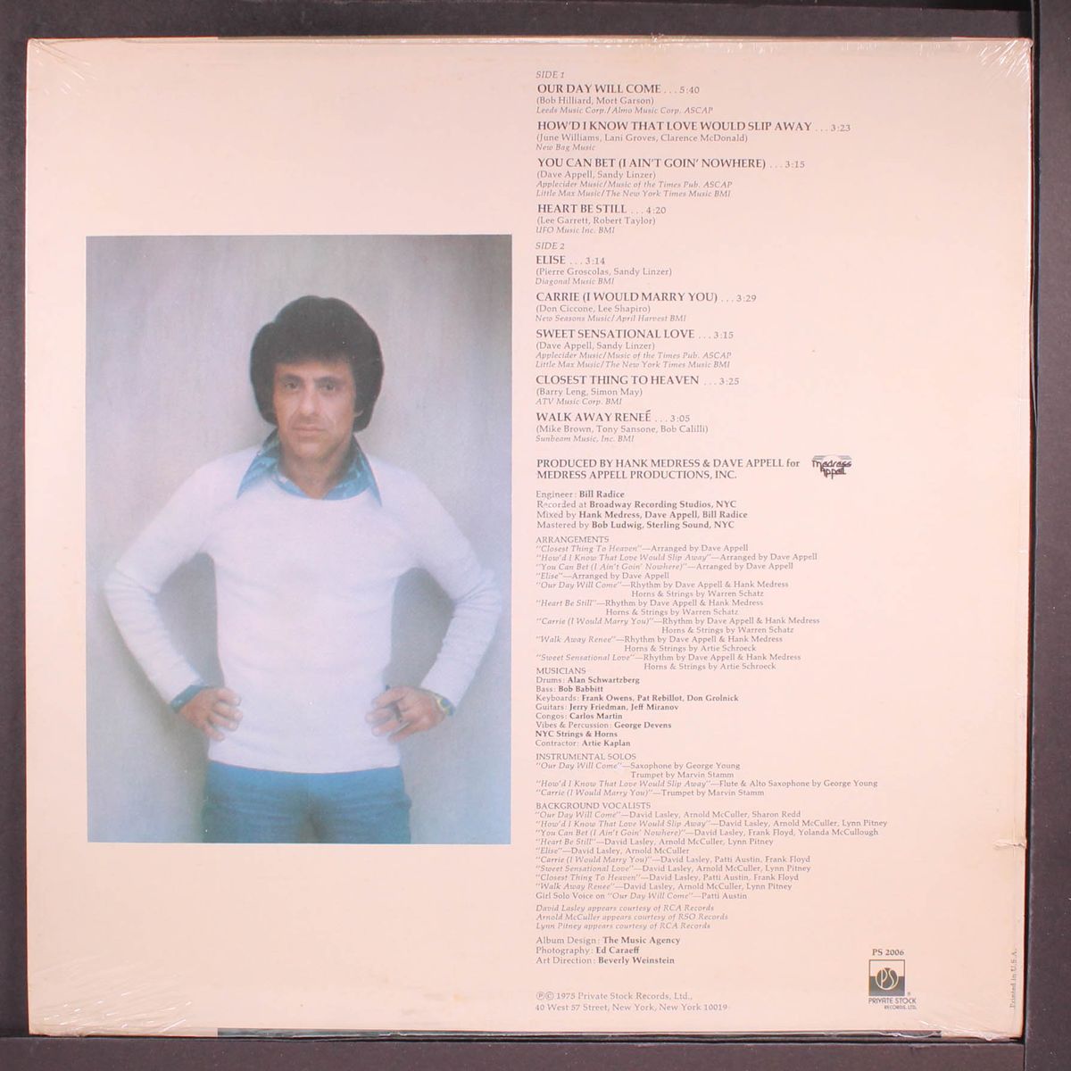 our day will come by FRANKIE VALLI