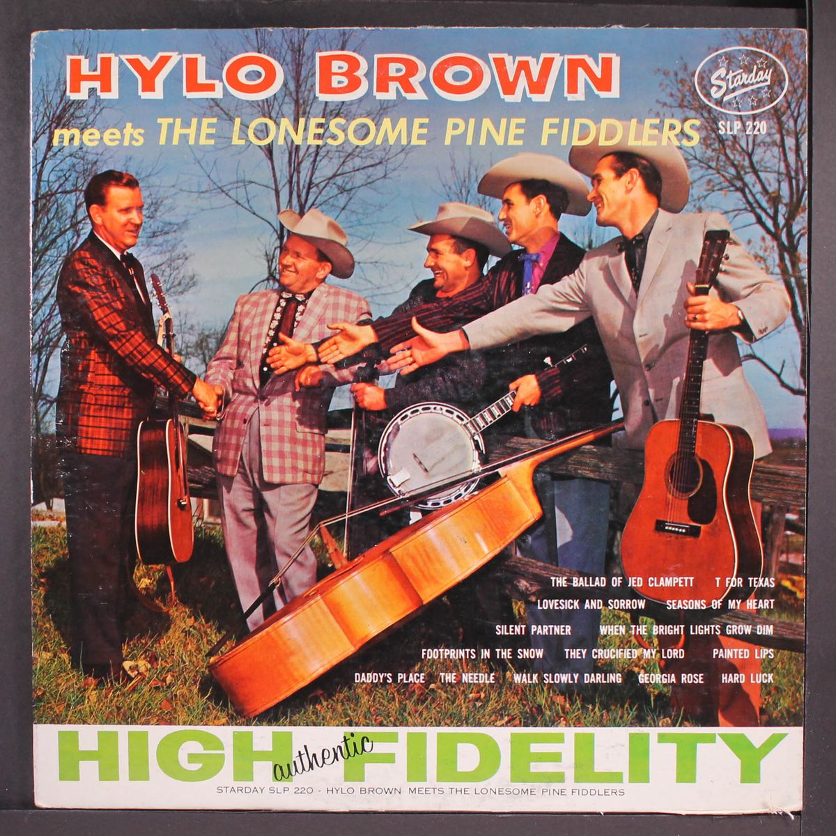 meets the lonesome pine fiddlers by HYLO BROWN