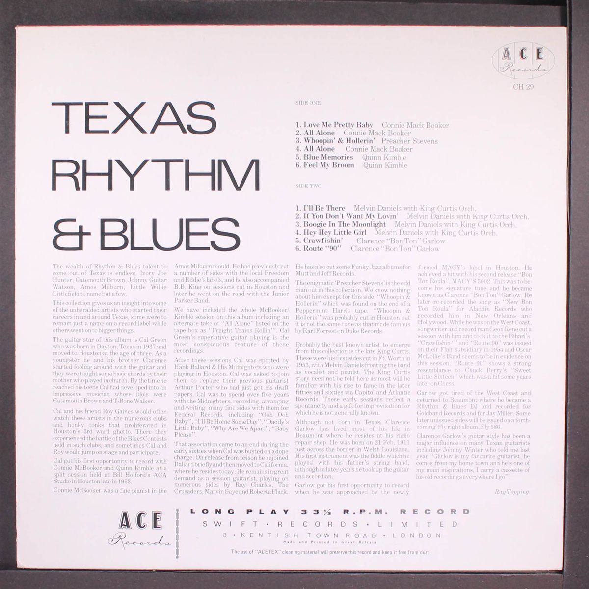 texas rhythm and blues by VARIOUS
