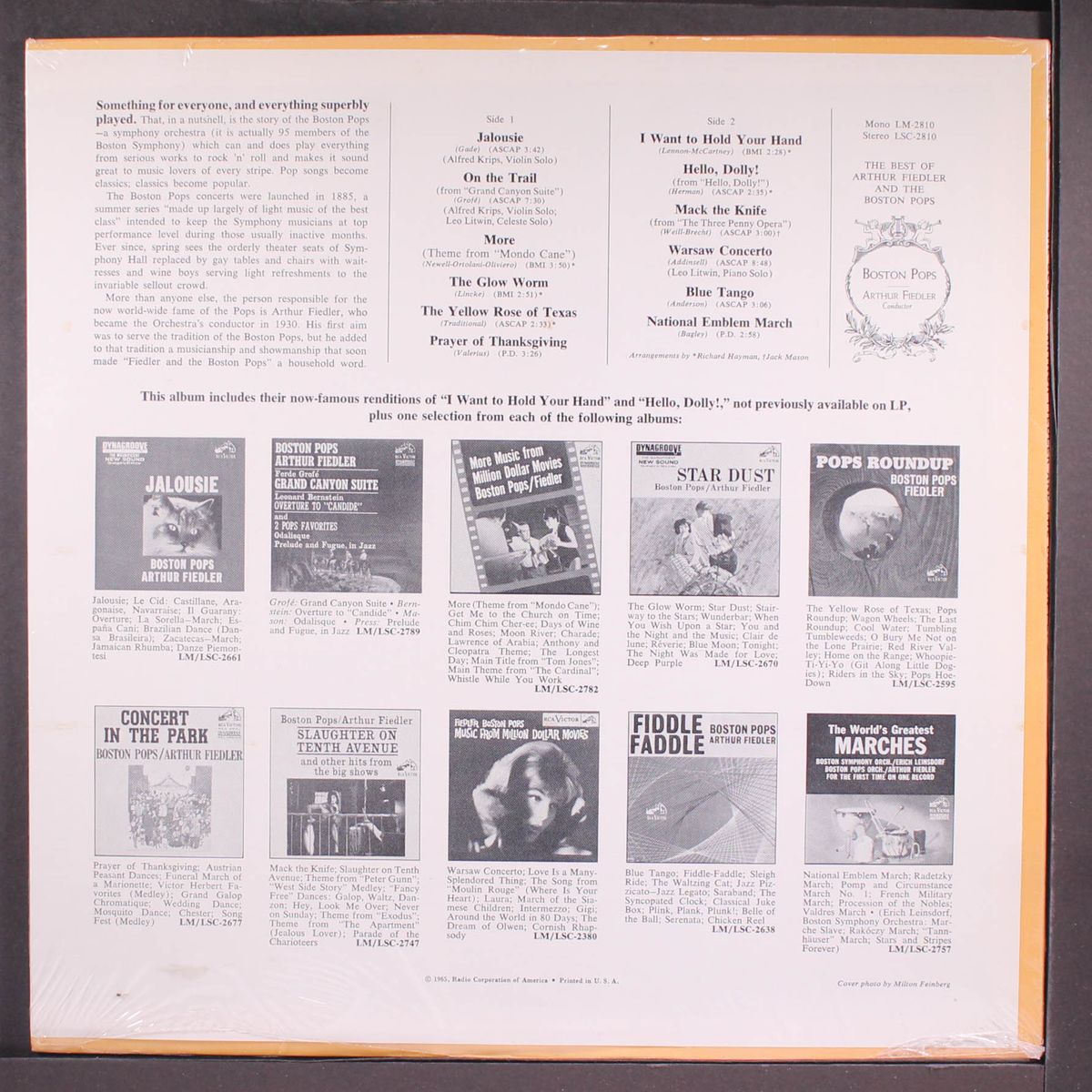best of by ARTHUR FIEDLER & BOSTON POPS