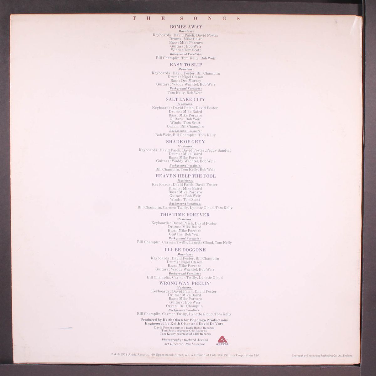 heaven help the fool by BOB WEIR