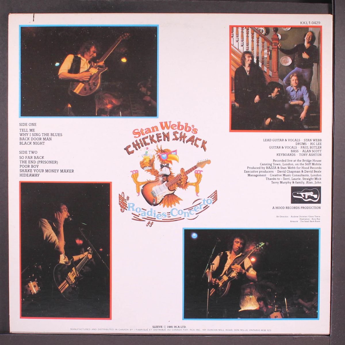 roadies concerto by CHICKEN SHACK