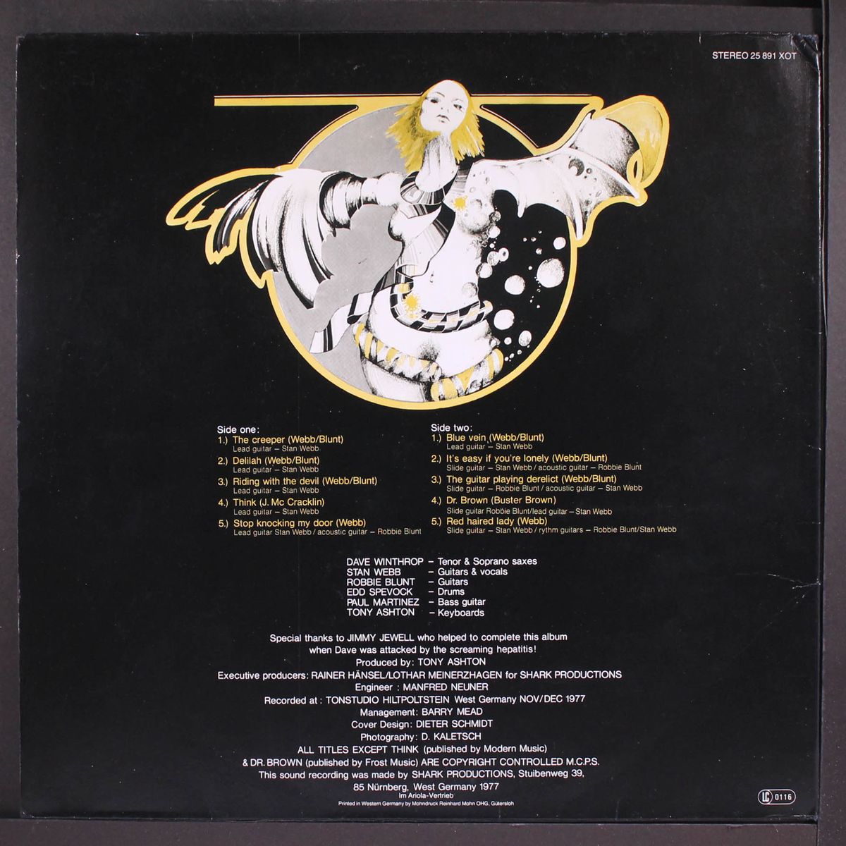 the creeper by STAN WEBB'S CHICKEN SHACK
