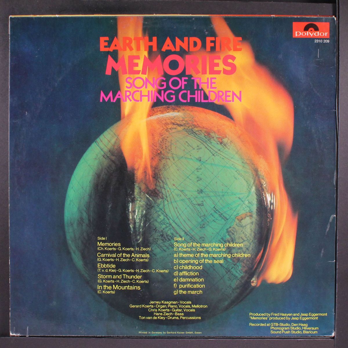 memories-song of the marching children by EARTH & FIRE