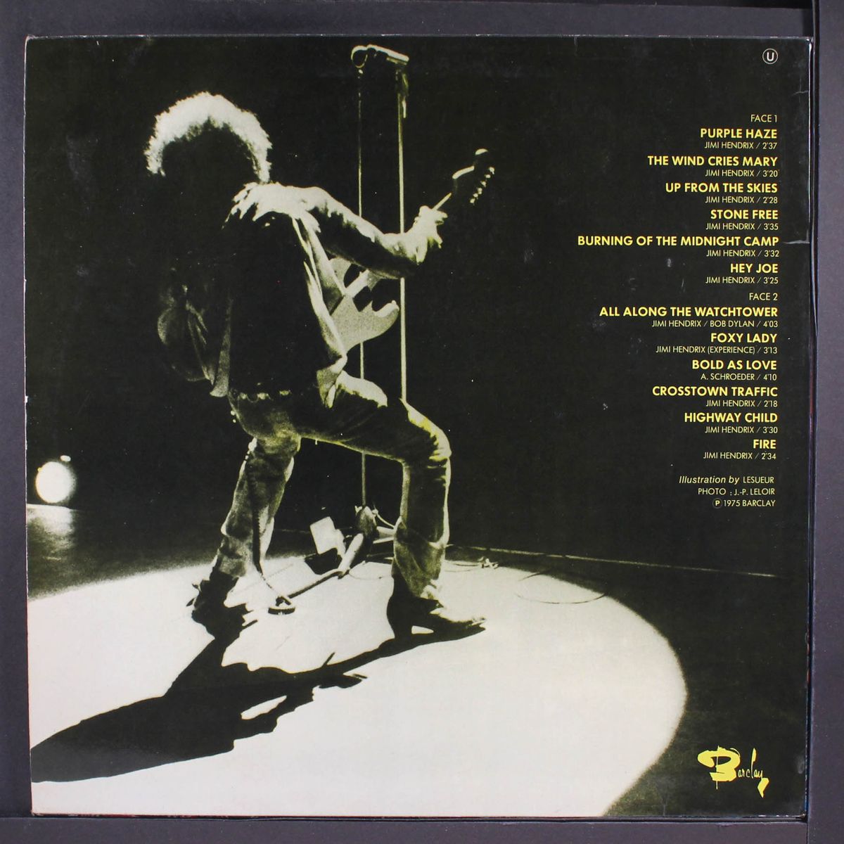 greatest hits by JIMI HENDRIX