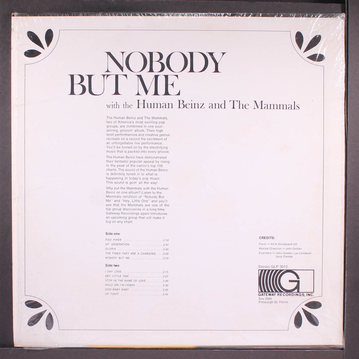 nobody but me by HUMAN BEINZ / MAMMALS