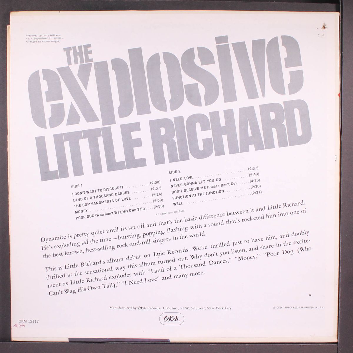 the explosive by LITTLE RICHARD