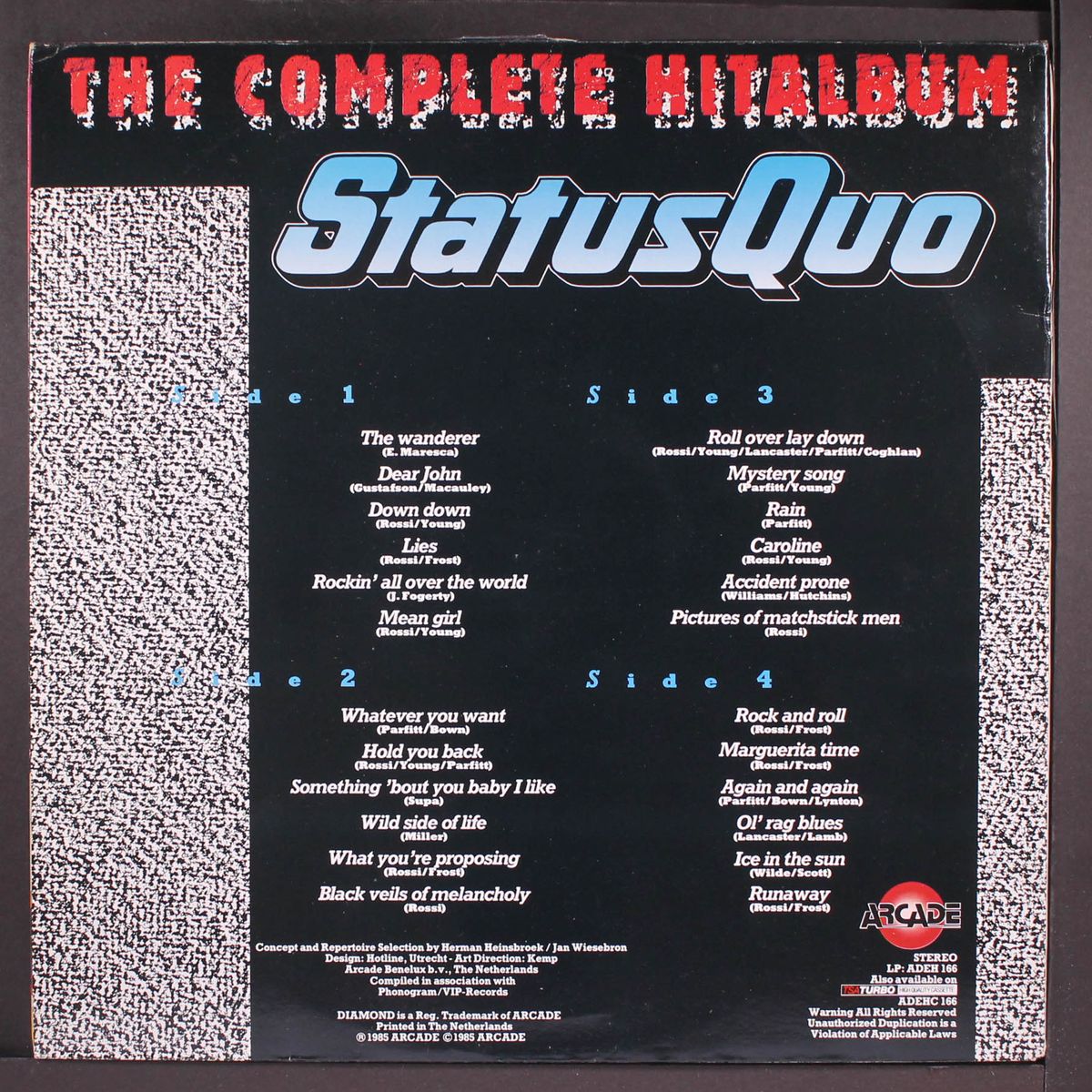 the complete hitalbum by STATUS QUO