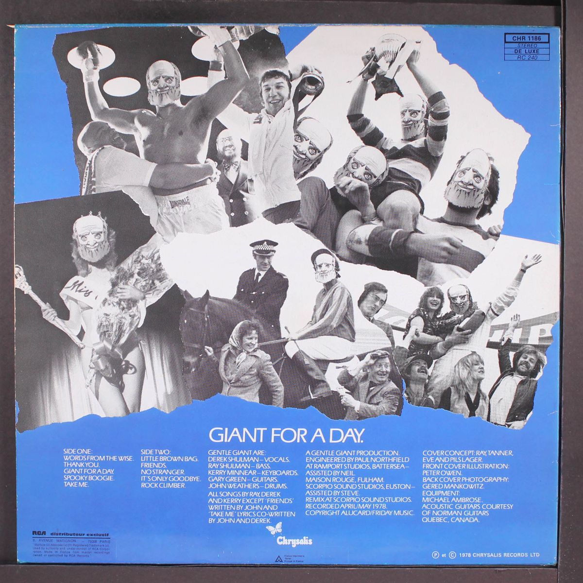 giant for a day by GENTLE GIANT