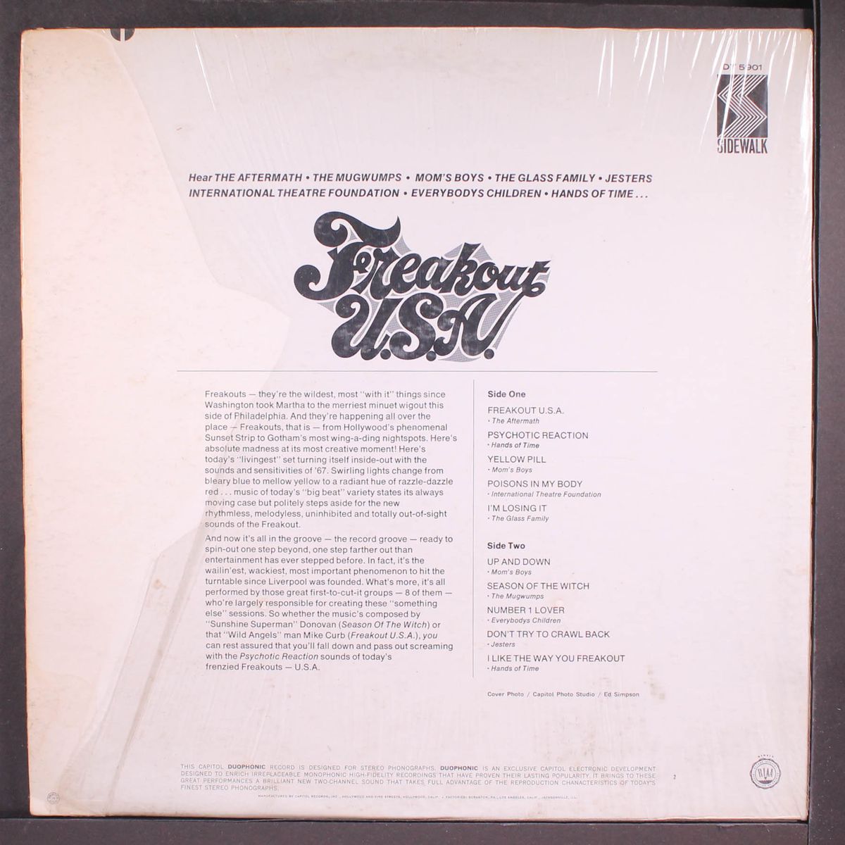 freakout u.s.a. by VARIOUS
