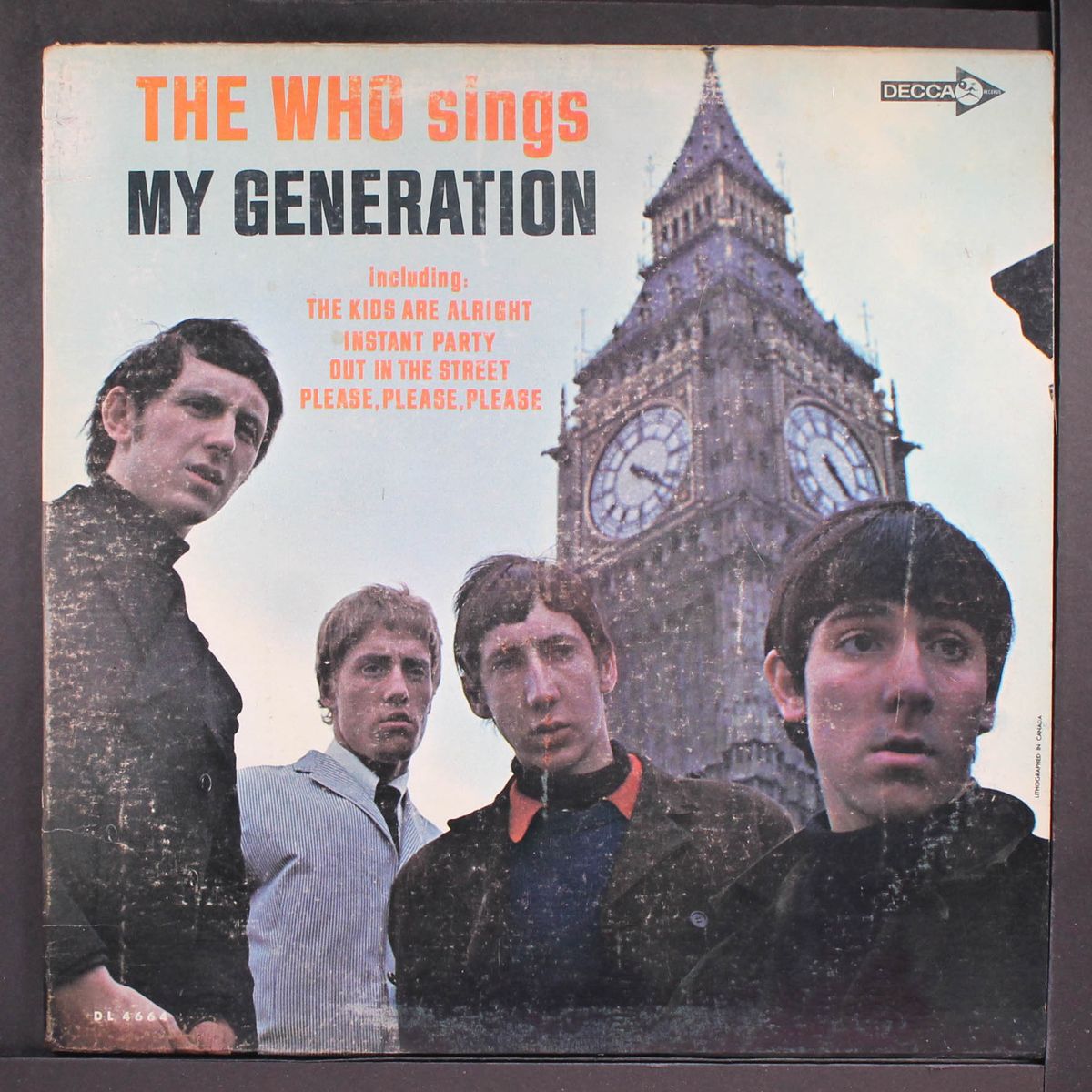 sings my generation by WHO