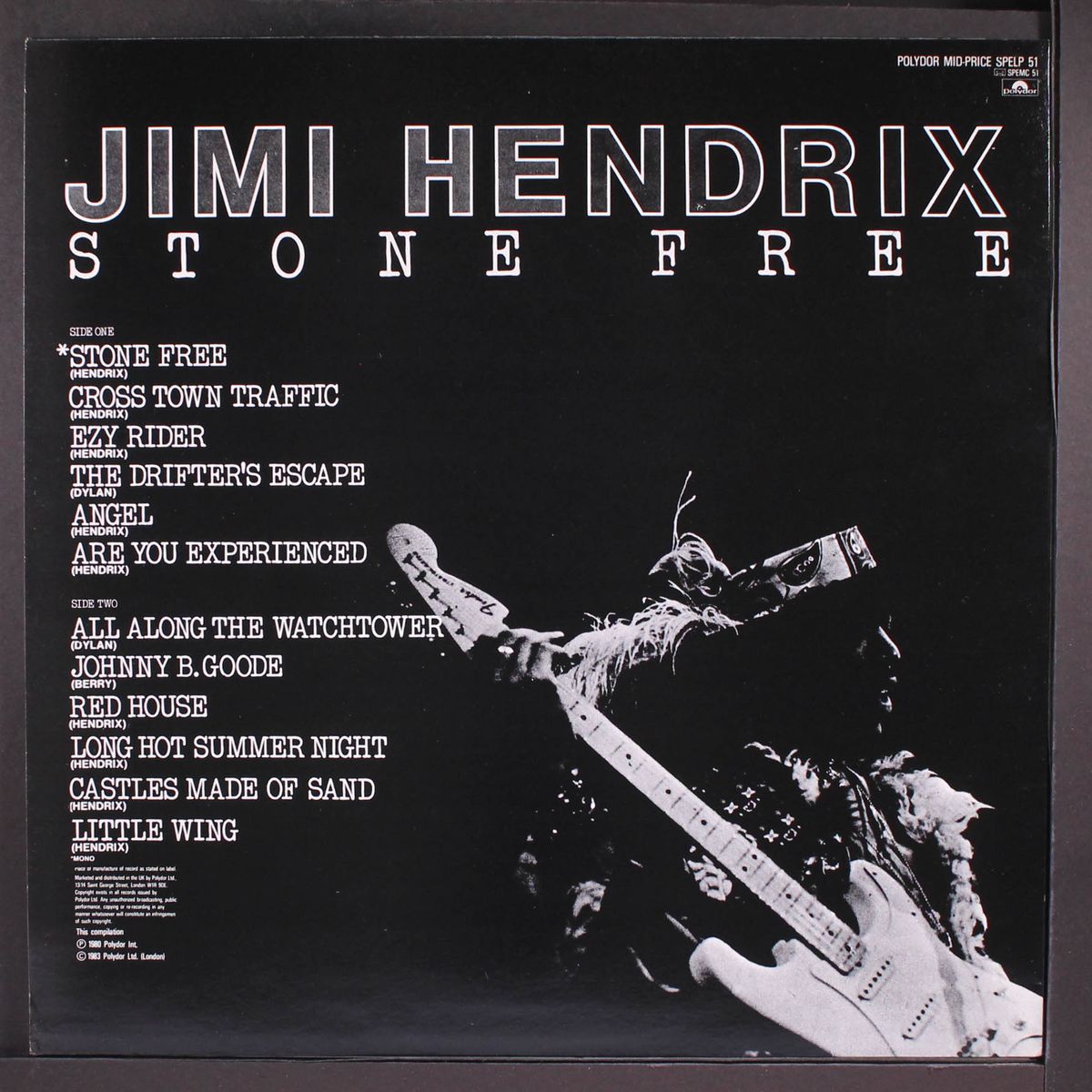 stone free by JIMI HENDRIX