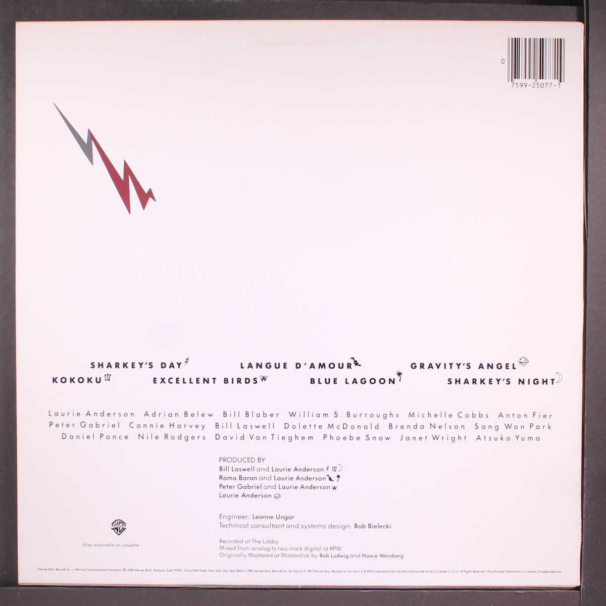 mister heartbreak by LAURIE ANDERSON