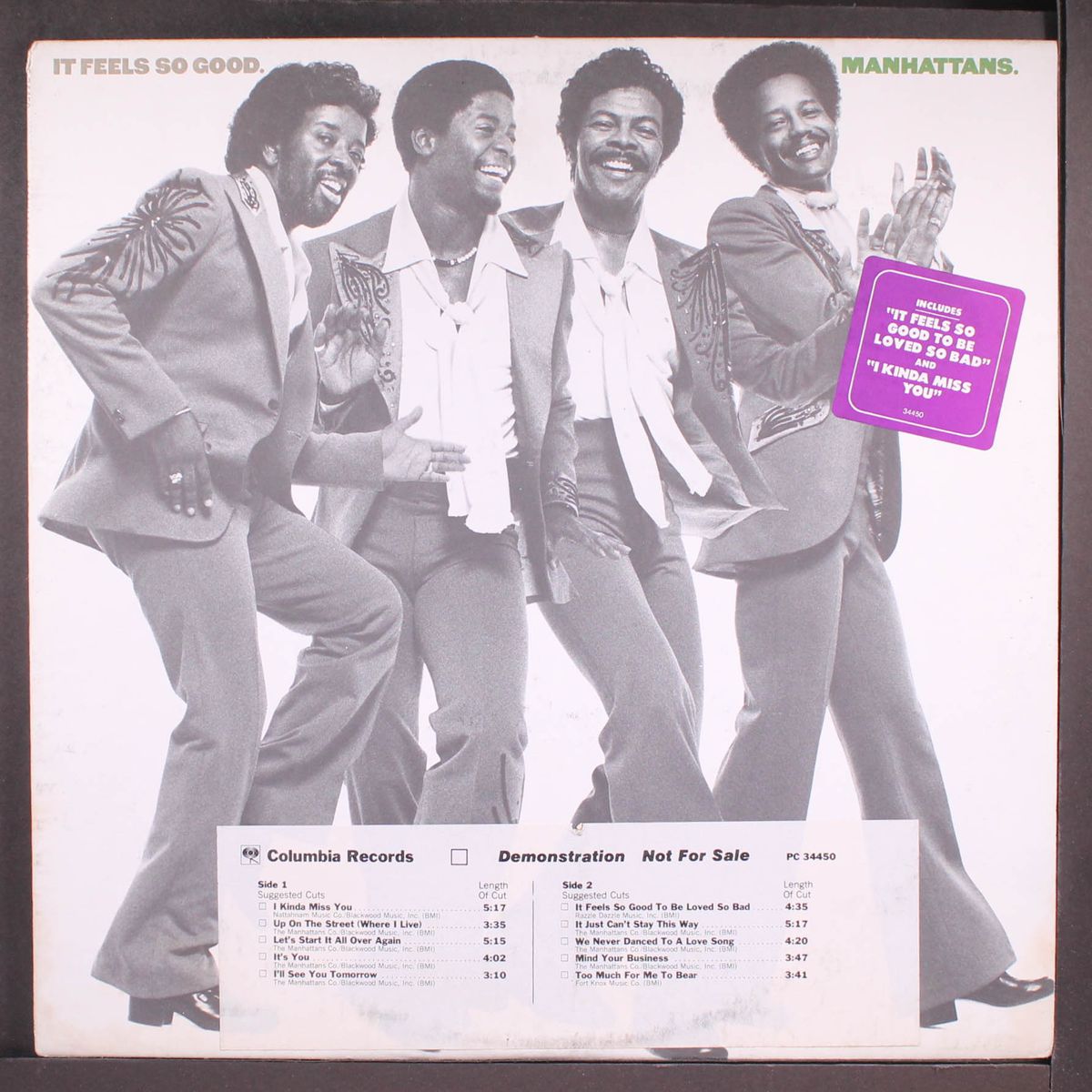 it feels so good by MANHATTANS