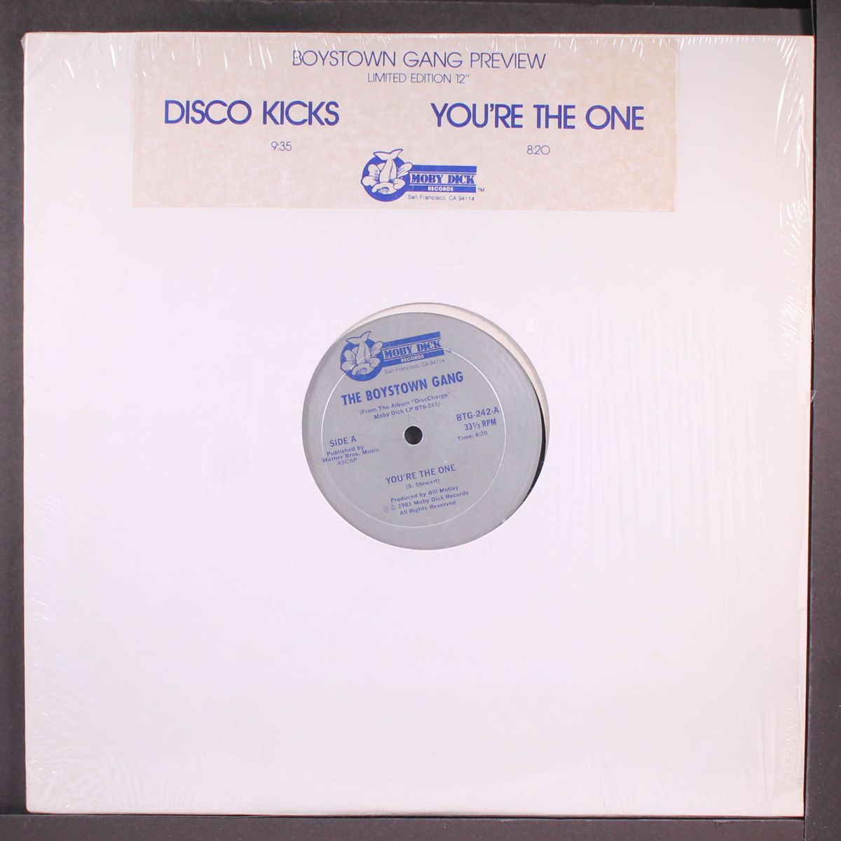you're the one / disco kicks by BOYSTOWN GANG
