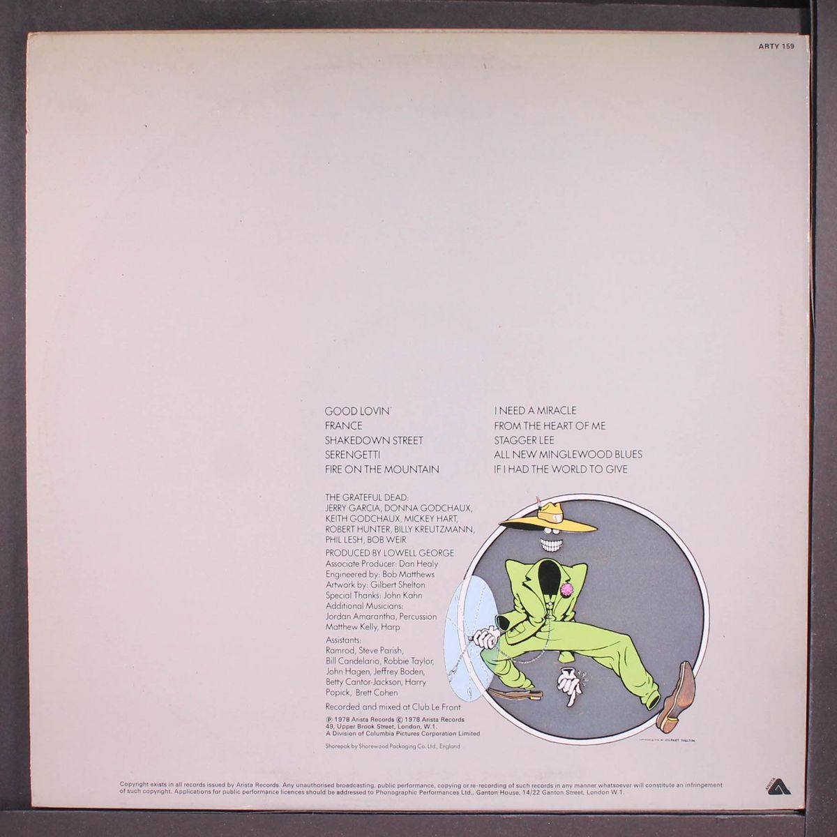 shakedown street by GRATEFUL DEAD