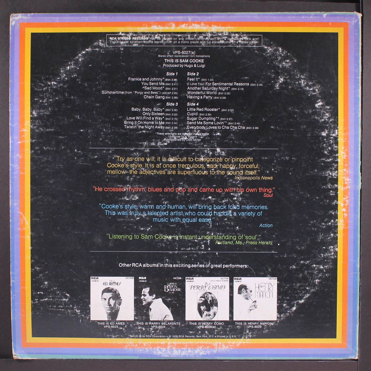 this is sam cooke by SAM COOKE