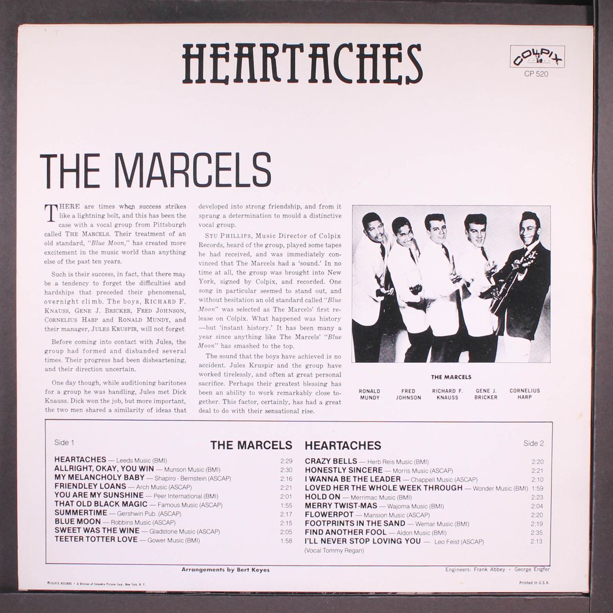 heartaches by MARCELS