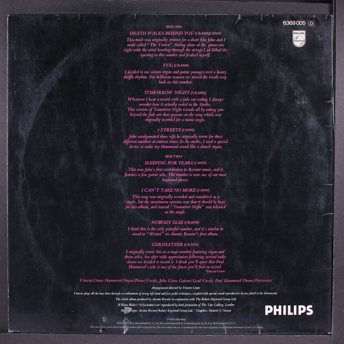 death walks behind you by ATOMIC ROOSTER