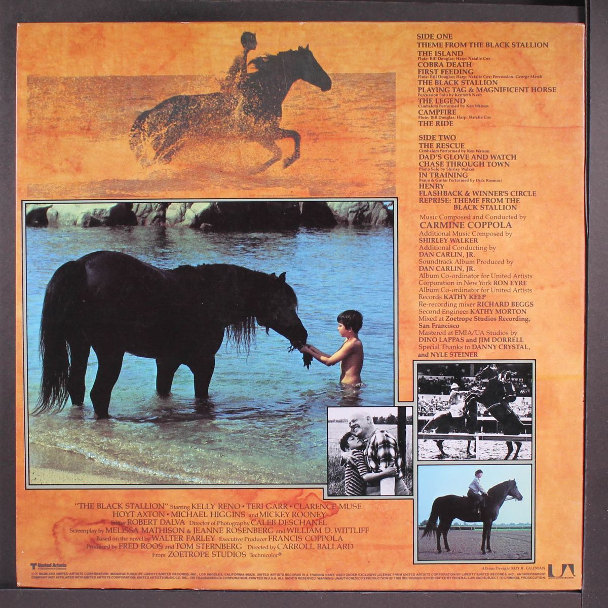 the black stallion by SOUNDTRACK