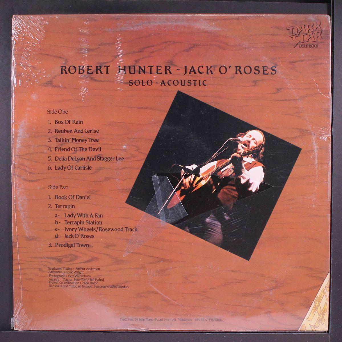 jack o'roses by ROBERT HUNTER