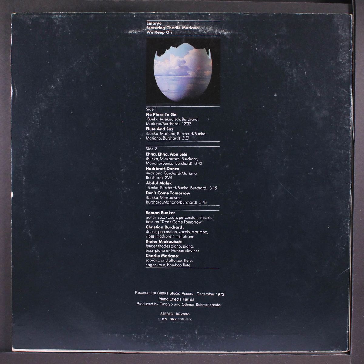 we keep on by EMBRYO
