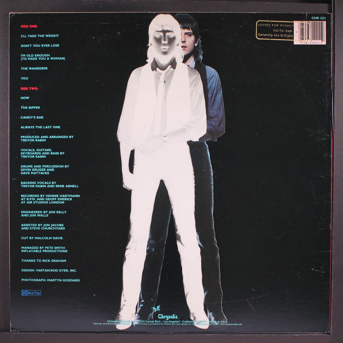 face to face by TREVOR RABIN