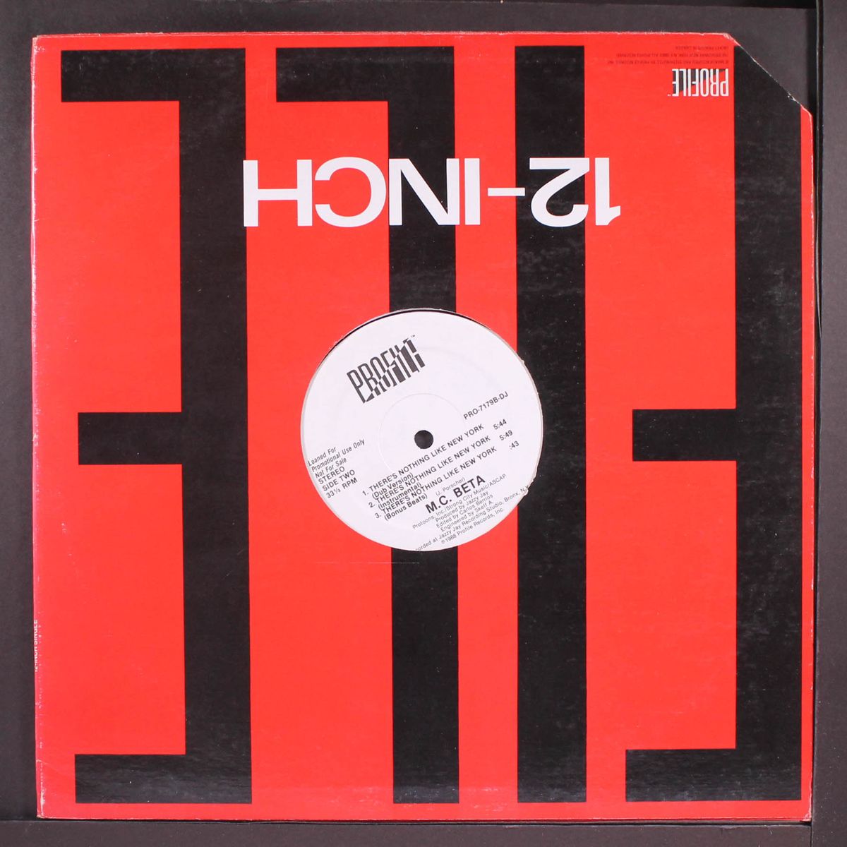 theres nothing like new york / instro by M.C. BETA
