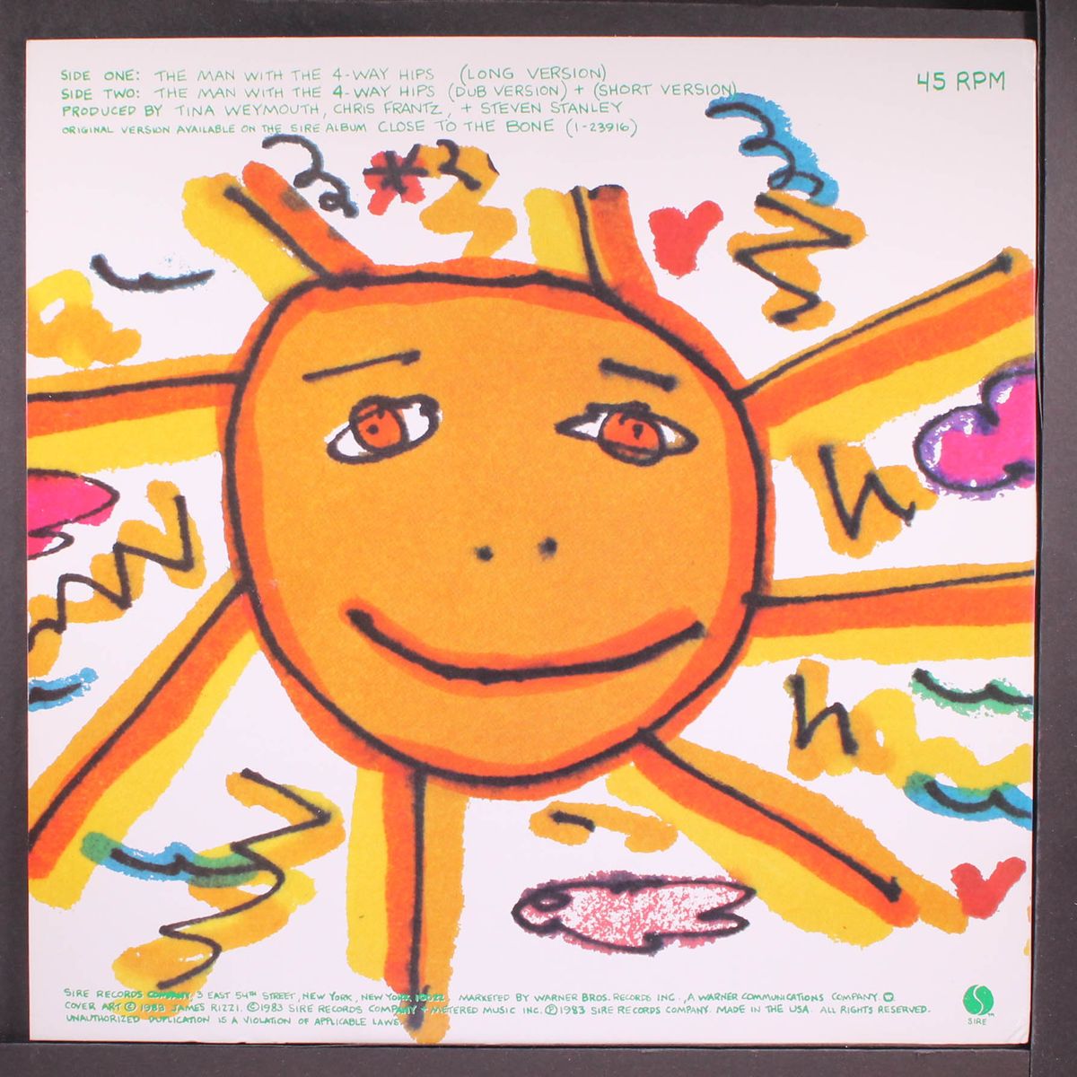 the man with the 4 way hips / dub by TOM TOM CLUB