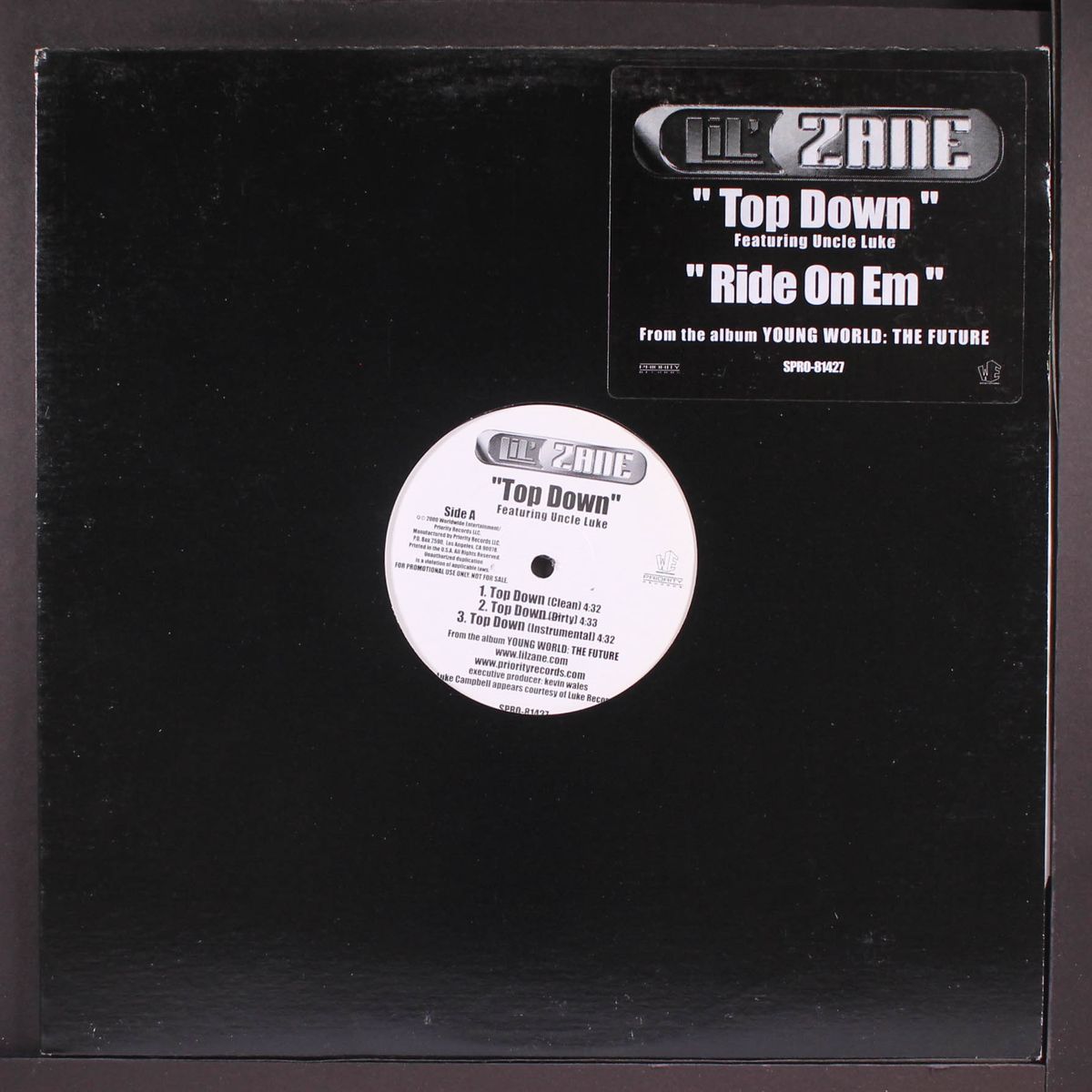 top down / ride on em' by LIL' ZANE