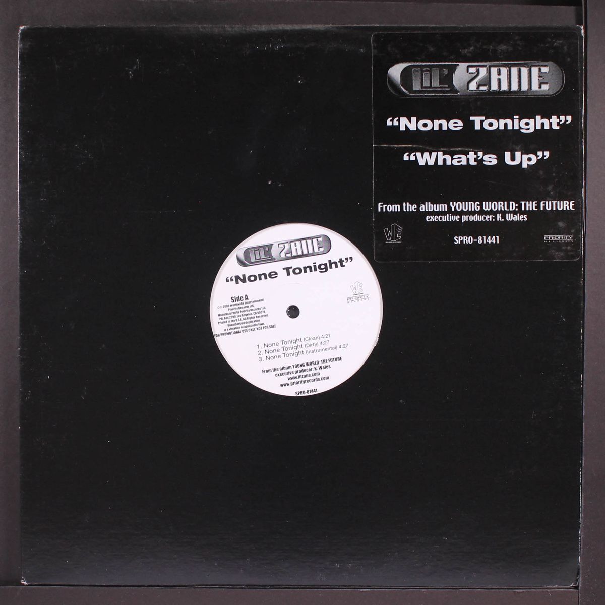 none tonight / what's up? by LIL' ZANE